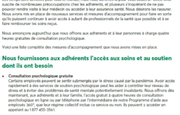 Desjardins Assurances et COVID-19 : Mesures mises en place